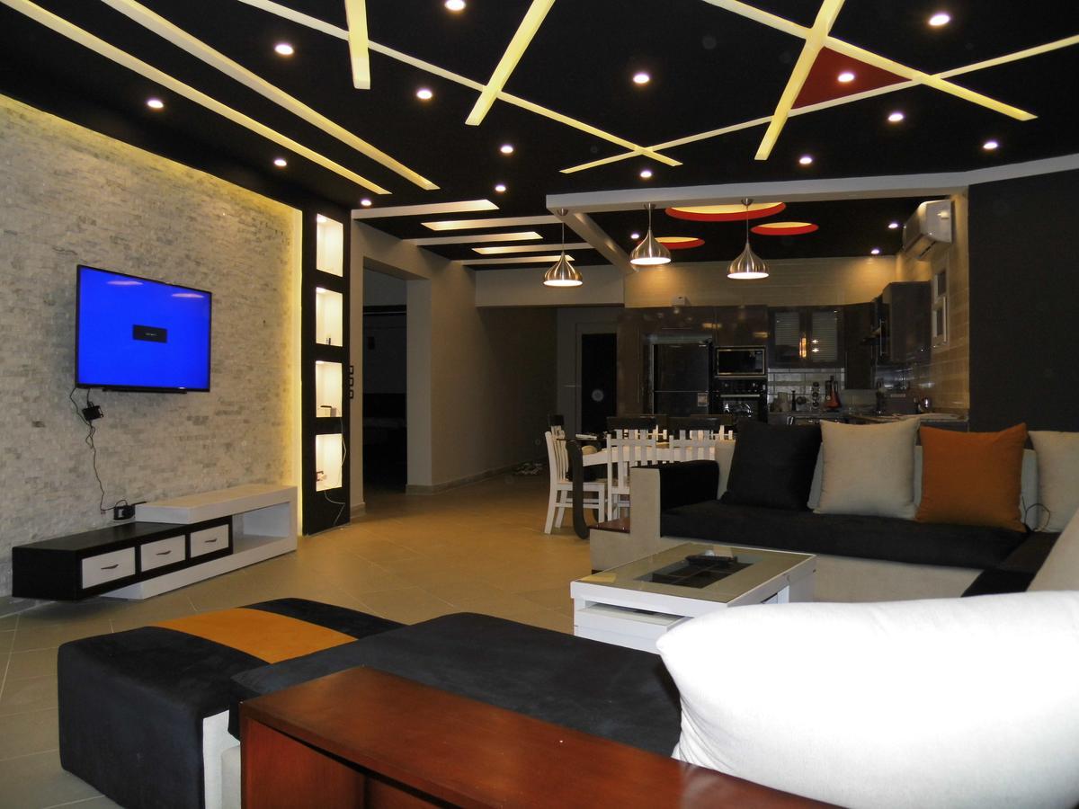 Three-Bedroom Apartment At Louly Beach Resort Ain Sukhna Exterior photo